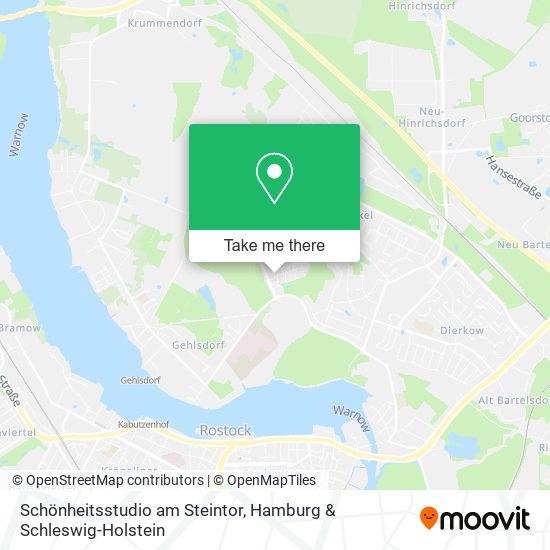 Schönheitsstudio am Steintor map