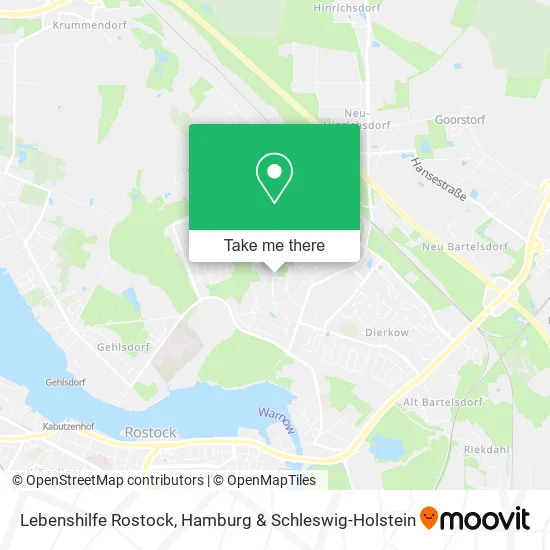 Карта Lebenshilfe Rostock