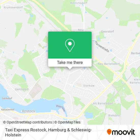 Карта Taxi Express Rostock