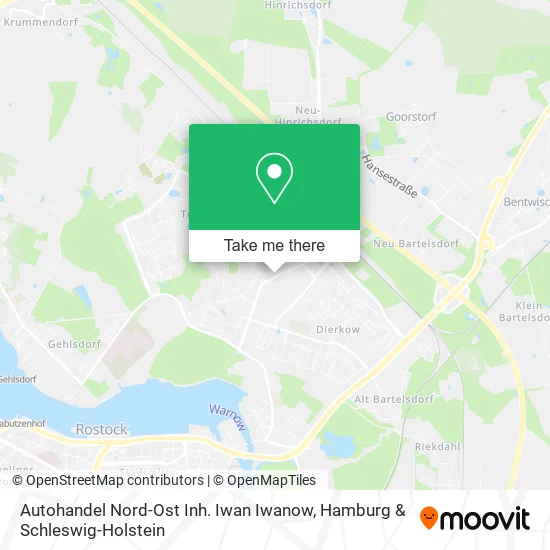 Карта Autohandel Nord-Ost Inh. Iwan Iwanow