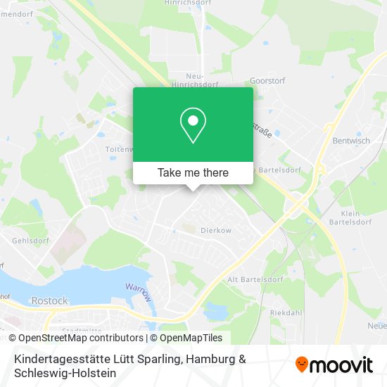 Kindertagesstätte Lütt Sparling map