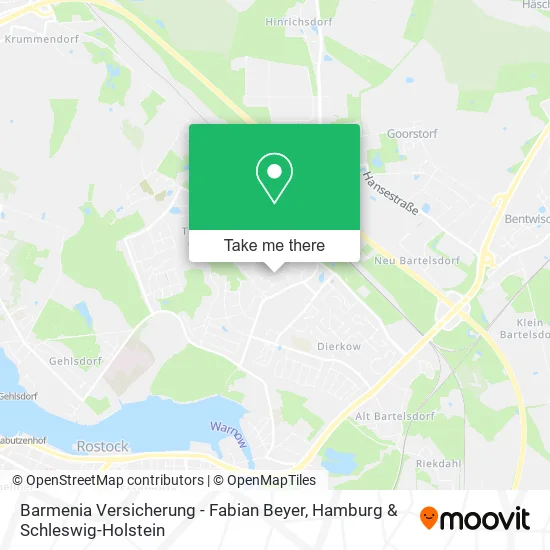Карта Barmenia Versicherung - Fabian Beyer