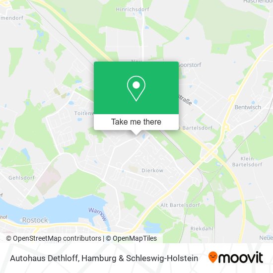 Autohaus Dethloff map