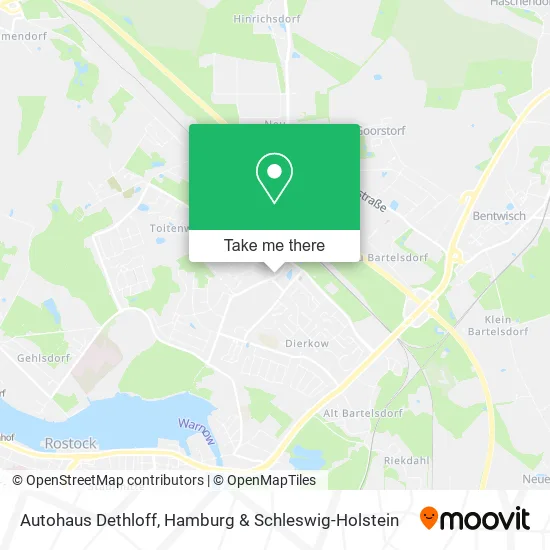 Карта Autohaus Dethloff