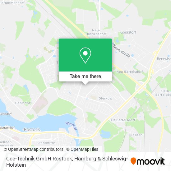 Cce-Technik GmbH Rostock map