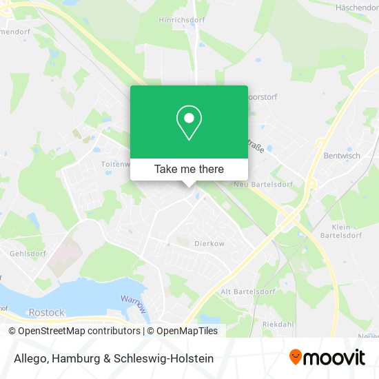 Allego map