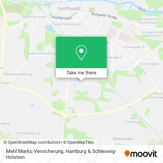 Карта Mehl Marko Versicherung