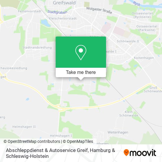 Abschleppdienst & Autoservice Greif map