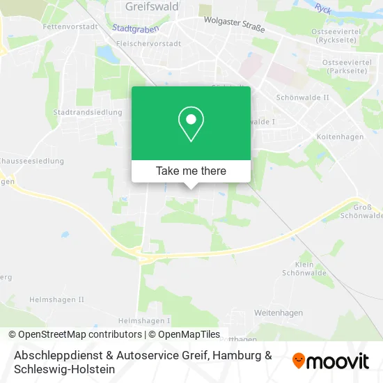 Карта Abschleppdienst & Autoservice Greif