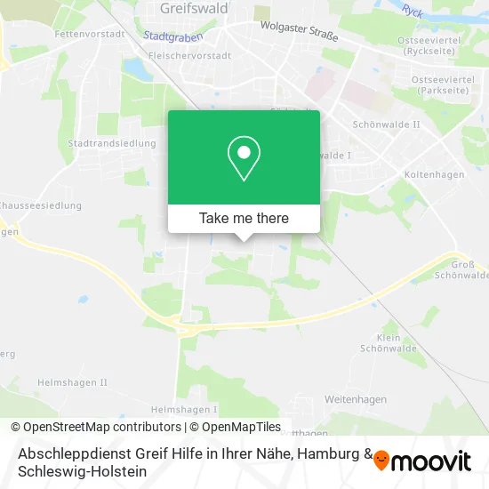 Карта Abschleppdienst Greif Hilfe in Ihrer Nähe