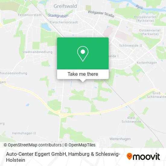 Карта Auto-Center Eggert GmbH