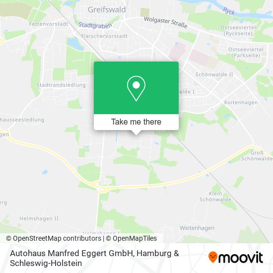 Autohaus Manfred Eggert GmbH map