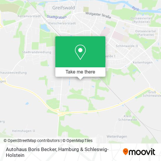 Autohaus Boris Becker map