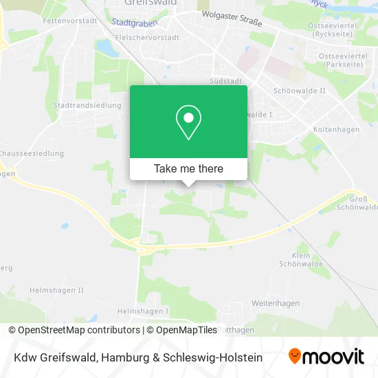 Карта Kdw Greifswald