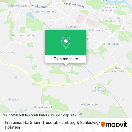 Fresenius Hartmann Trusetal map