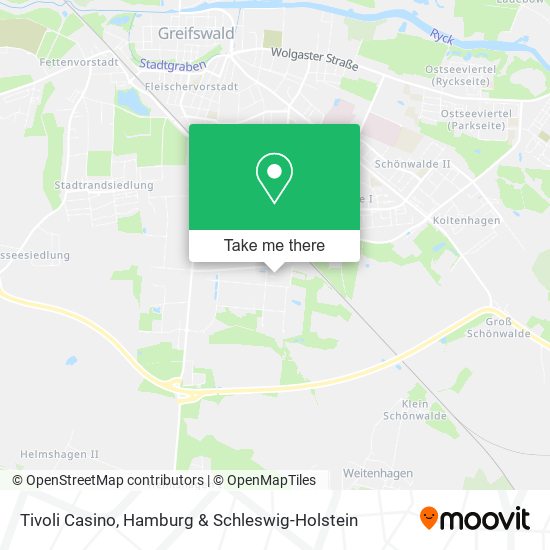 Tivoli Casino map