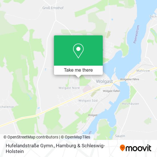 Hufelandstraße Gymn. map