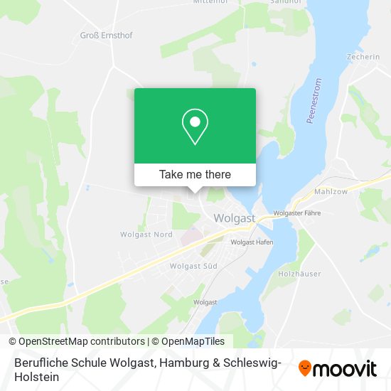 Berufliche Schule Wolgast map