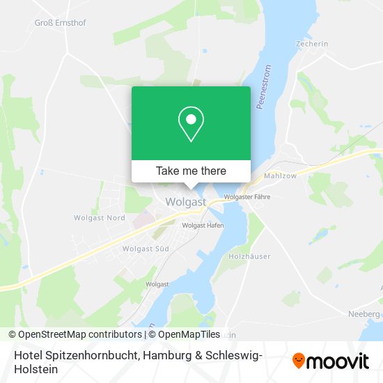 Hotel Spitzenhornbucht map