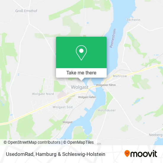 Карта UsedomRad