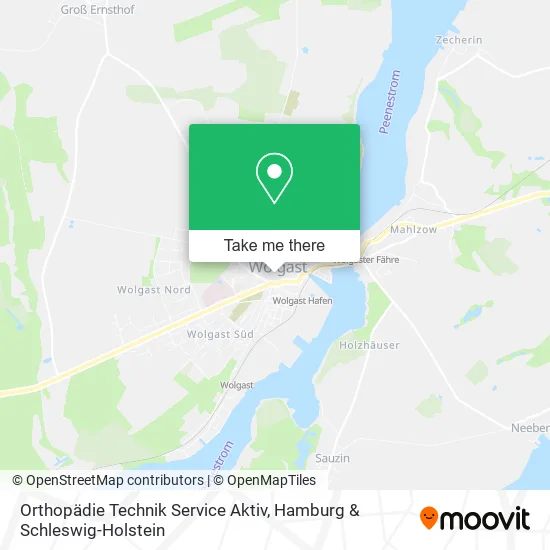 Карта Orthopädie Technik Service Aktiv