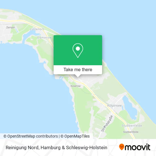 Карта Reinigung Nord