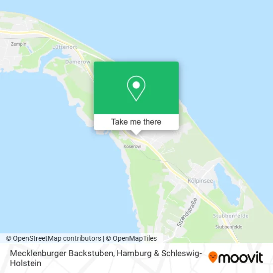 Карта Mecklenburger Backstuben