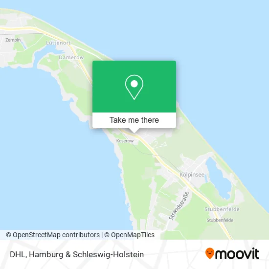 Карта DHL