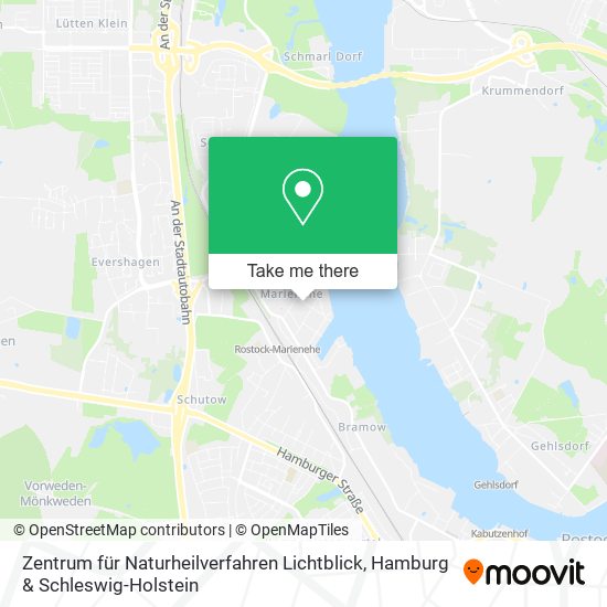 Zentrum für Naturheilverfahren Lichtblick map