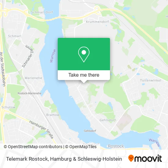 Карта Telemark Rostock