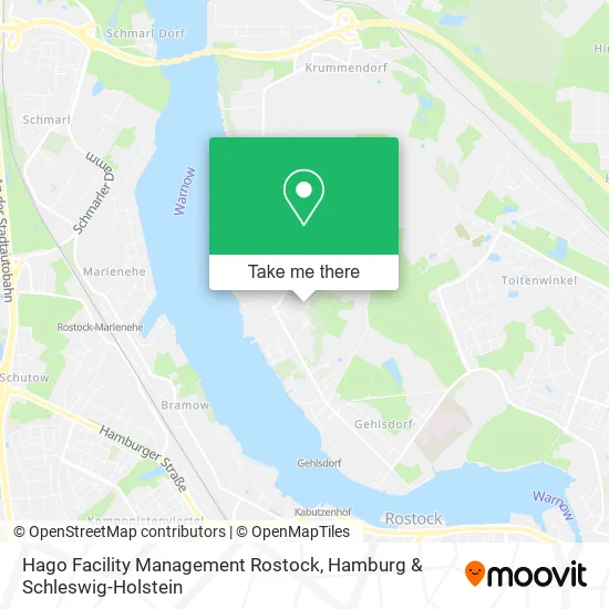 Карта Hago Facility Management Rostock