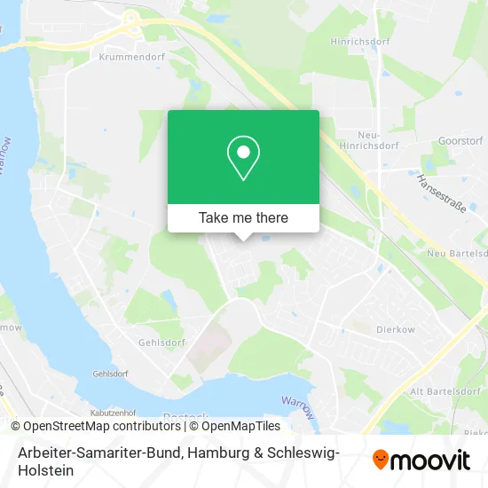 Карта Arbeiter-Samariter-Bund