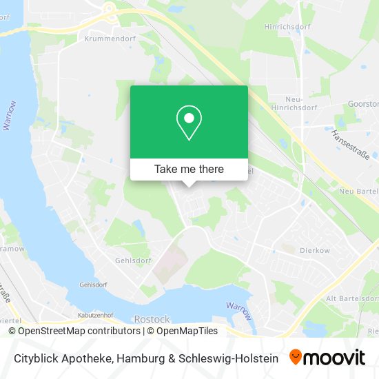 Cityblick Apotheke map