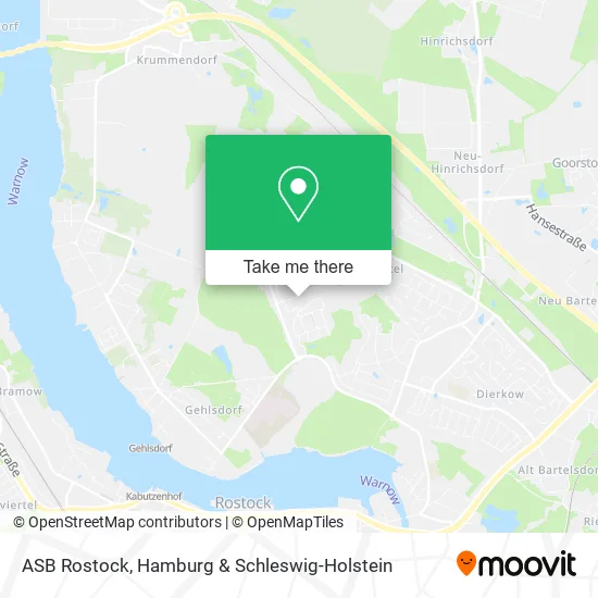 Карта ASB Rostock