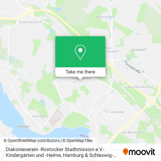 Diakonieverein -Rostocker Stadtmission e.V.- Kindergärten und -Heime map