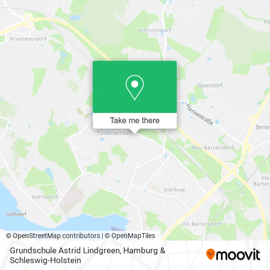 Grundschule Astrid Lindgreen map