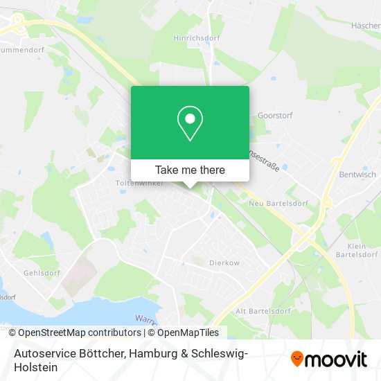 Autoservice Böttcher map