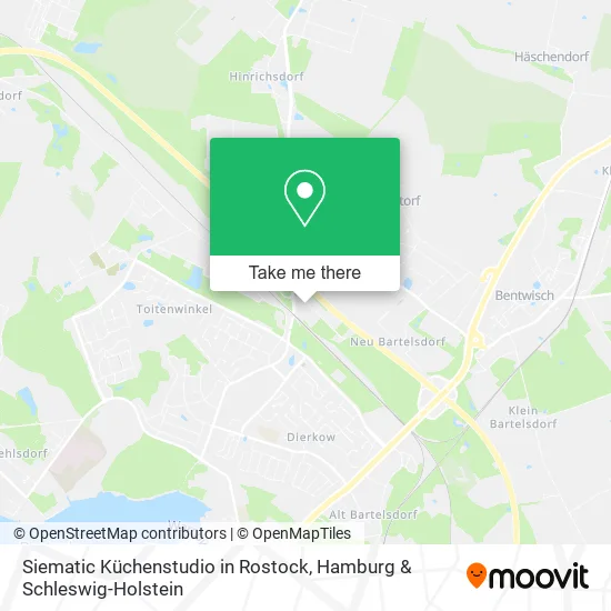Карта Siematic Küchenstudio in Rostock
