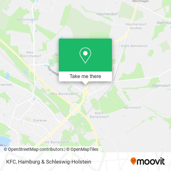 KFC map