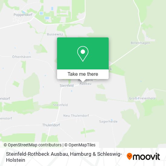 Steinfeld-Rothbeck Ausbau map