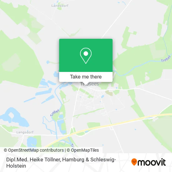 Карта Dipl.Med. Heike Töllner