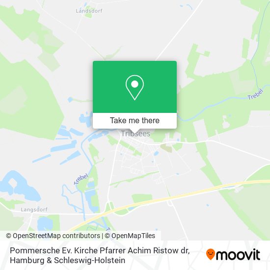 Pommersche Ev. Kirche Pfarrer Achim Ristow dr map