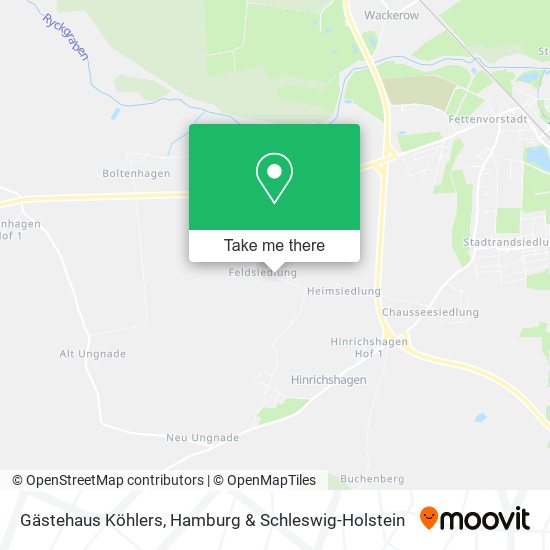 Gästehaus Köhlers map