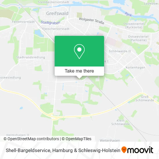 Карта Shell-Bargeldservice