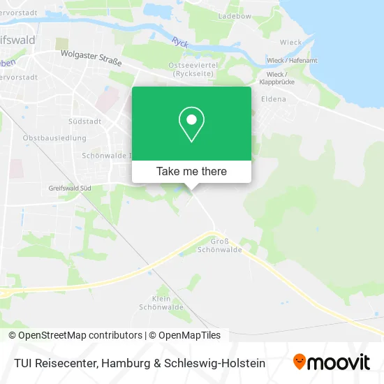 Карта TUI Reisecenter