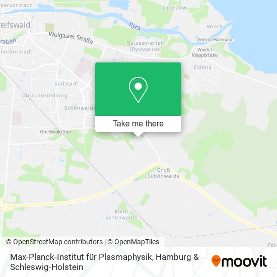 Max-Planck-Institut für Plasmaphysik map
