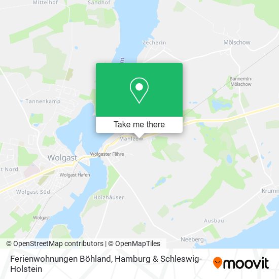 Ferienwohnungen Böhland map