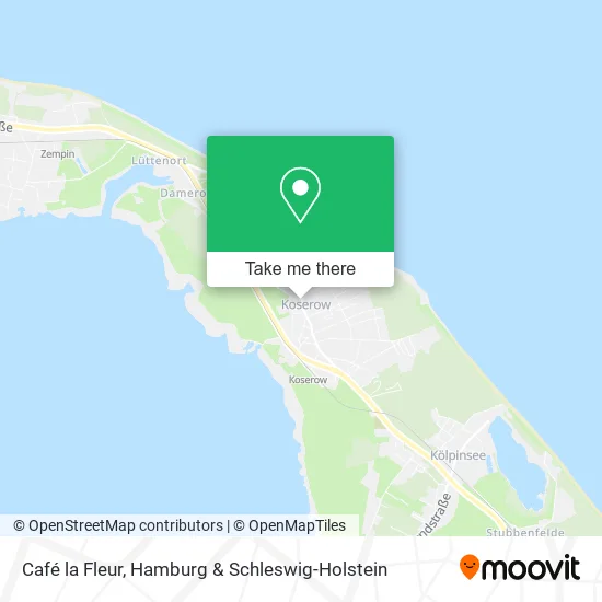 Café la Fleur map