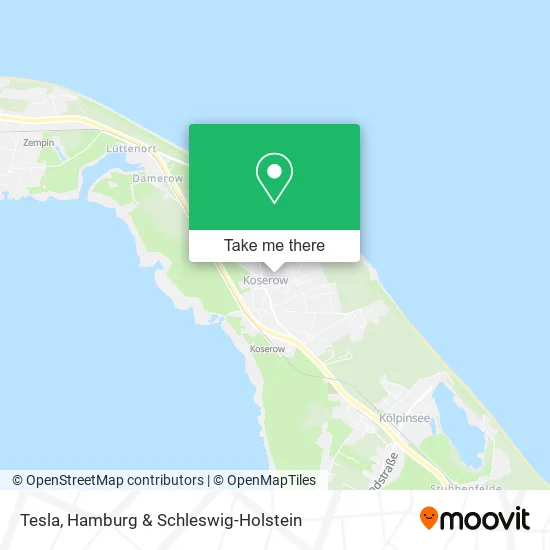 Карта Tesla