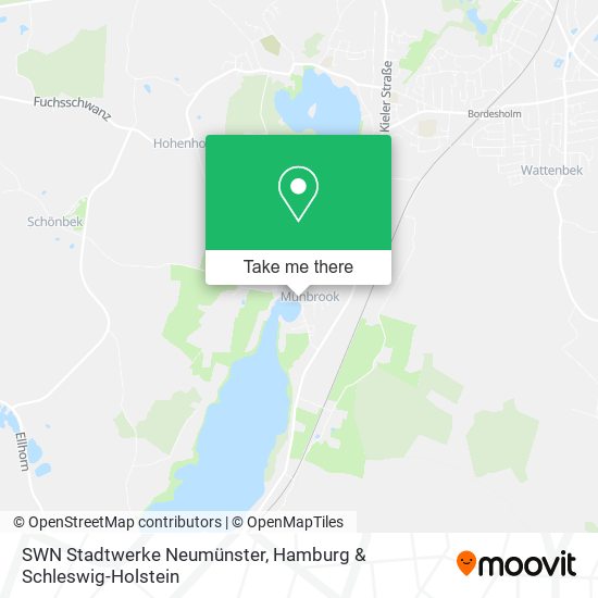 SWN Stadtwerke Neumünster map